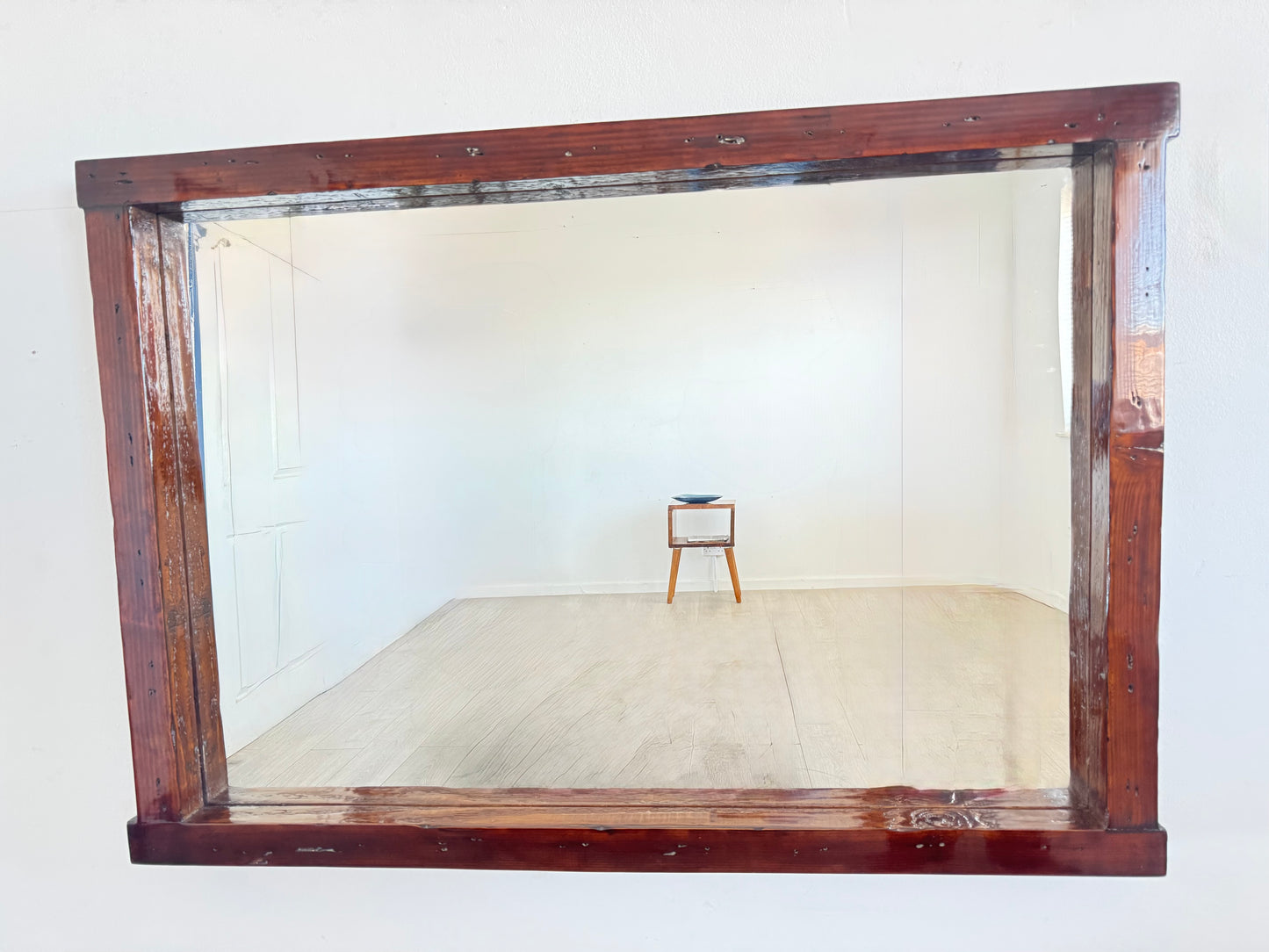 Handcrafted Reclaimed Wood Mirror - No- 01