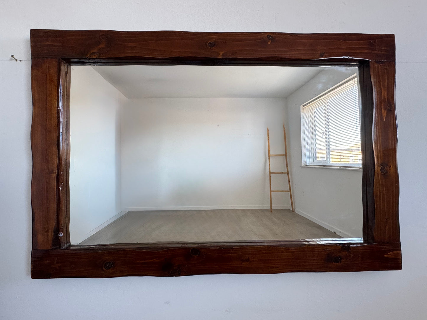 Handcrafted Reclaimed Wood Mirror- No. 02