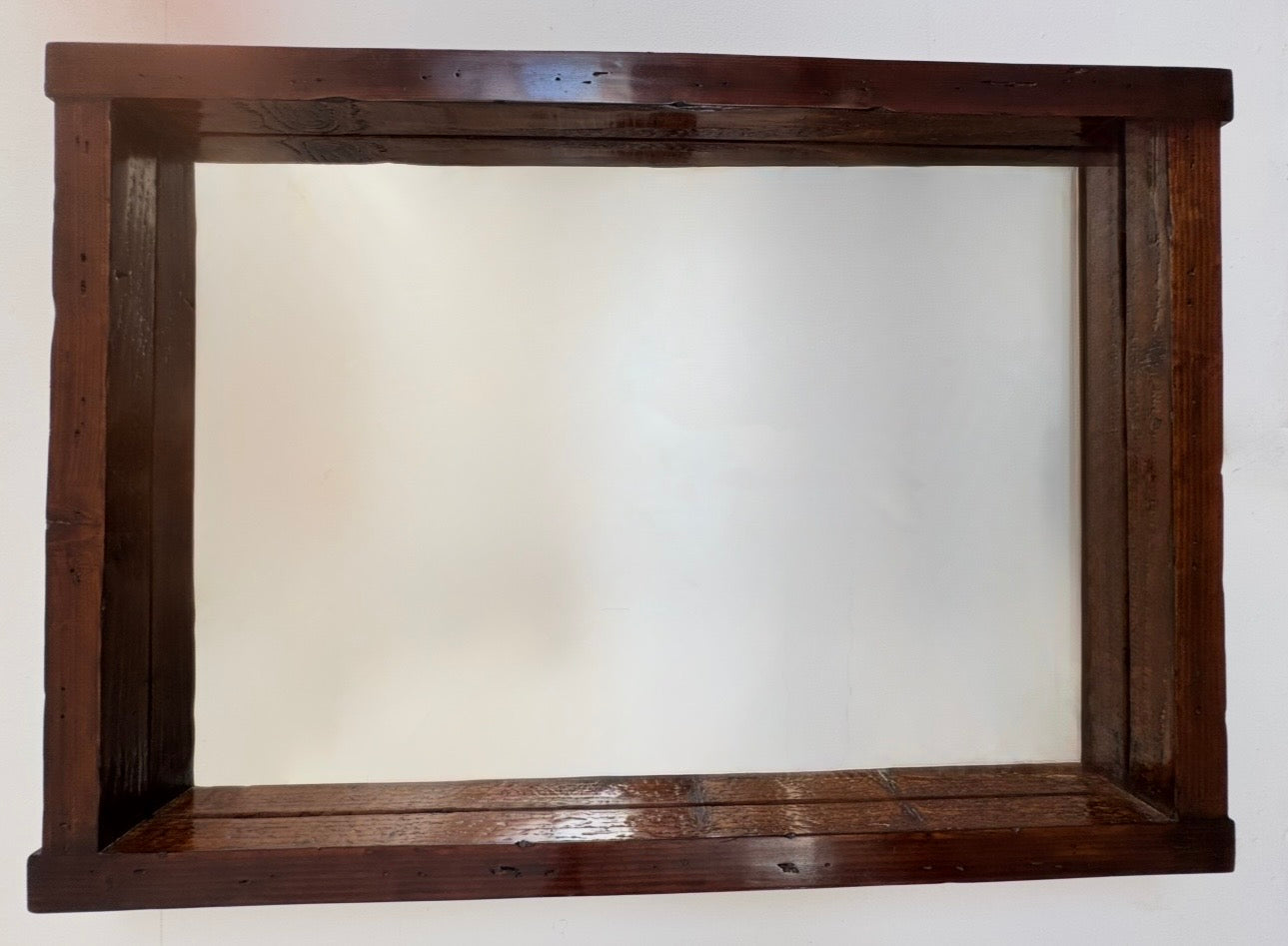 Handcrafted Reclaimed Wood Mirror - No- 01